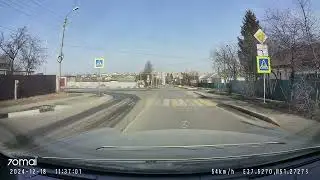 Авария г. Губкин 16.03.2024.Осторожно ,чайник за рулем