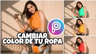 How to Change the Color of Your Clothes in Picsart | Spanish Tutorial | How to Use Picsart ❤️