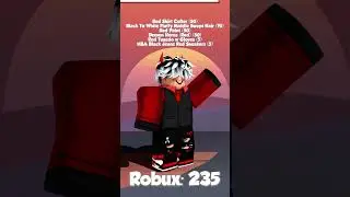 Red Roblox Outfits For 300 Robux