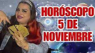 HORÓSCOPO 5 DE NOVIEMBRE ‼️ EL MENSAJE DE LAS CARTAS PARA TI HOY ‼️  #horoscopo #horoscope