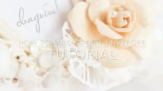 Как сделать конверт для денежного подарка/How to make a gift envelope | TUTORIAL