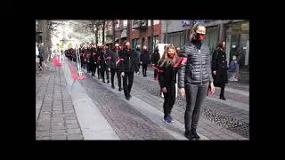 Flash mob contro la violenza sulle donne
