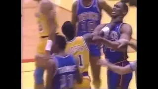 Coop Gets a Little Choky After Isiah Thomas Steps to A.C. Green