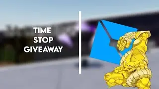 Time Stop GIVEAWAY | Roblox Studio