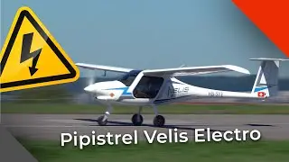 Flying the world's first certified ELECTRIC PLANE - This is the Pipistrel Velis Electro