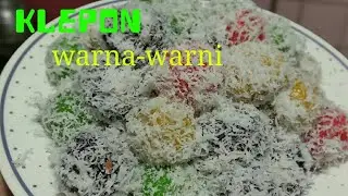 KLEPON WARNA-WARNI..