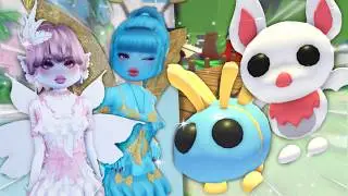DRESSING AS ADOPT ME PETS IN DRESS TO IMPRESS