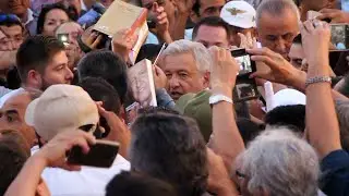 Una vez me encontré a AMLO