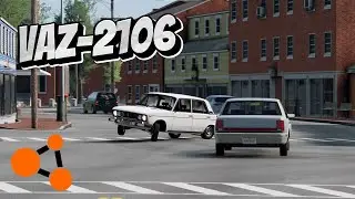 Vaz 2106 ilə 2 Təkər (BeamNG Drive)