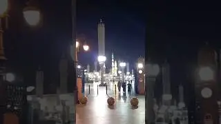 Roza RasoolNight View|#MasjideNabvi #RozaRasool#MasjidGhumama #Madinah#Makkah#saudi #trending#shorts