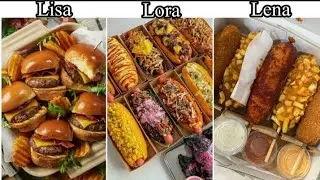  Lisa, Lora Or Lena 🤩| Food edition 😍