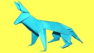 How to make An Origami Wolf || Easy papr Wolf Paper Factor 💌