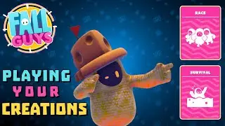 Fall Guys - Playing Your MAPS | LIVESTREAM #fallguys #creative