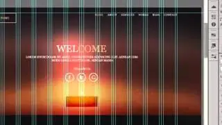 PhotoshopTutorial Create a Simple Flat Design Website In Photoshop