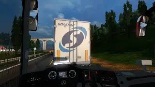 Euro Truck Simulator 2 Bus trip to Leipzig with MB Travego S 15 SHD