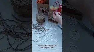 Christmas Gifts Tags Designed with Canva #christmasgifts #christmas #christmascrafts#christmasideas