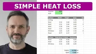 Simple Whole Home Heat Loss Calculation