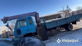 Развалился поворотный редуктор крана  на Nissan UD ,пробуем восстановить технику