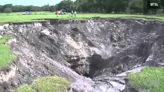 Huge Sinkhole Suwannee County