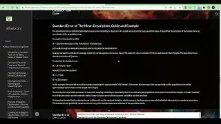 How to Find the Standard Error of a Sampling Distribution