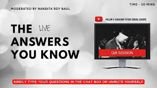 School of Thoughts Day 2 Panel Discussion | Babar Ali & Sushama Sharma