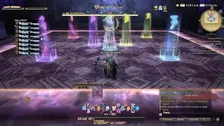FFXIV Pandaemonium 1 Savage clear (BLM PoV)