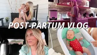 3 MONTHS OF BEING A MOM | A couple days in our life vlog: pumping, sleeping, night routine!