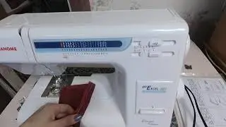 ПОТАЙНОЙ ШОВ  JANOME MYEXCEL 1221