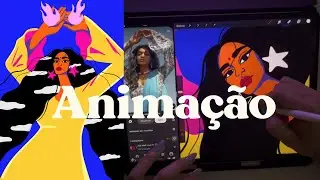 Desenhando uma animação no procreate