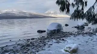 Below Zero at Lake MacDonald