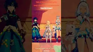 Ode of Resurrection Lyrics #genshinimpact #shortvideo