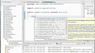 Android Switch Activities