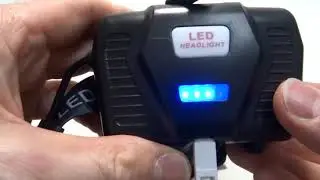 Мощный налобный фонарик P 54 Headlamp 3 аккумулятора в комплекте