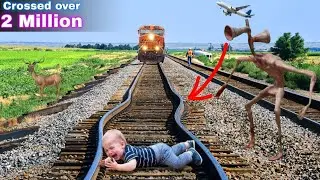 NEW TREND INVISIBLE VFX TRAIN MAN AND SHIREN HEAD FUNNY MAGIC VIRAL VIDEO KINEMASTER EDITING