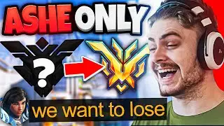 It's like they wanted to lose... | Unranked To GM Ashe Only #8