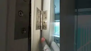 Врезные петли в алюминиевой Кант