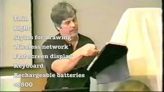Alan Kay's Dynabook -- Rare NHK video