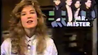Mr. Mister MTV news clips 1987