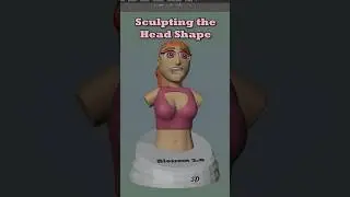 3d Sculpting the Head of a Character Bust