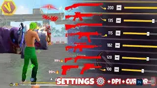 Free Fire Headshot Sensitivity setting 2025 ⚡️ Best Sensitivity Settings ⚙️|  HudSettings 93