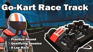 Scrap Mechanic Go-Kart Race Track