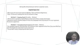 Year 12 English Standard 2024 Trial Exam Notification