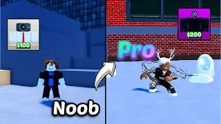 Noob To Pro In Toilet Tower Defense Roblox