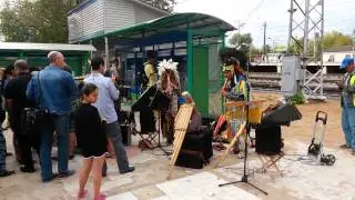 Индейцы в Подмосковье. Нахабино. 27.08.2015