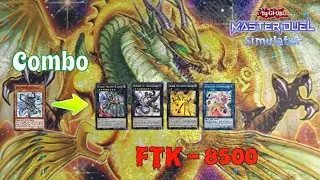New Blue Eyes combo FTK Master Duel Pro