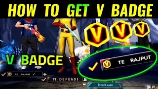 How to get V badge in free fire | What is v badge In Free Fire | V Badge Free Fire