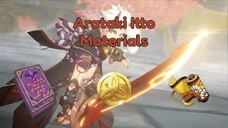 Everything YOU Need For Itto! | Arataki Itto Ascension and Talent Materials Guide