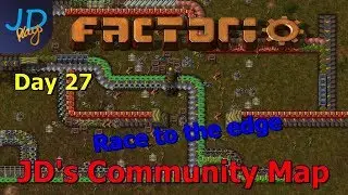 Factorio Community Map - Race to the Edge - Day 27 - Clean up time