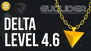 Euclidea 4.6 Walkthrough - Delta Level 4.6