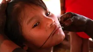 KIPARÁ - Pintura corporal Embera  y  el Baile del Mico